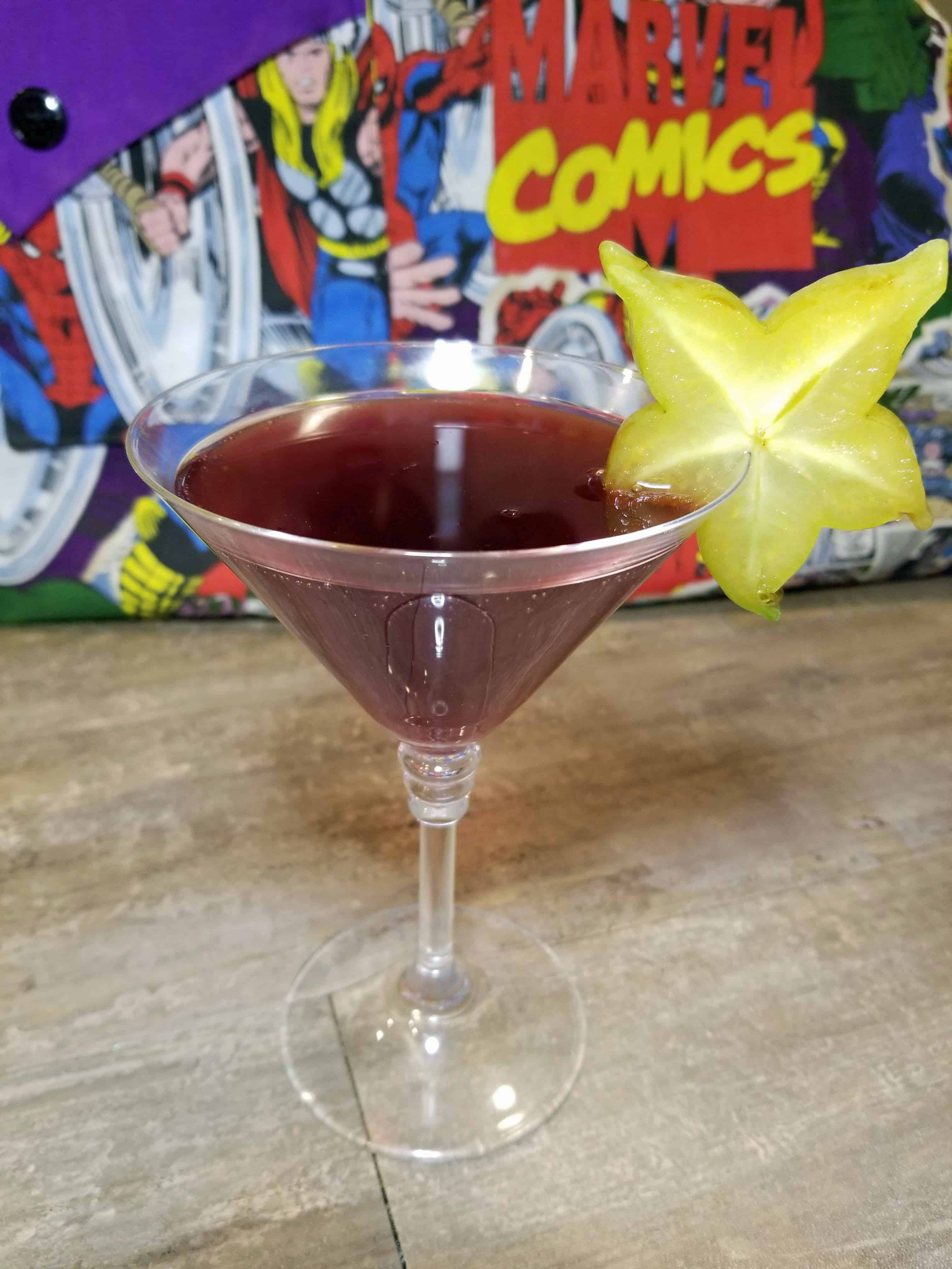 Captain Marvel Cocktail: First in Our Marvel Cocktails Series