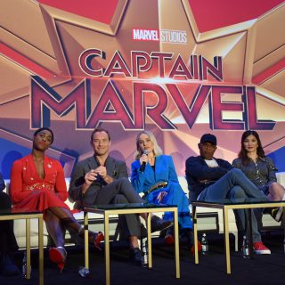 captain marvel cast interview