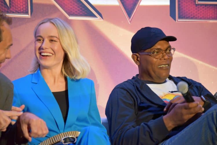 captain marvel cast interview