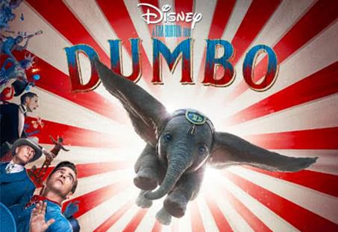 Disney’s Live Action Dumbo, Directed by Tim Burton