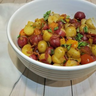 spicy german potato salad featured