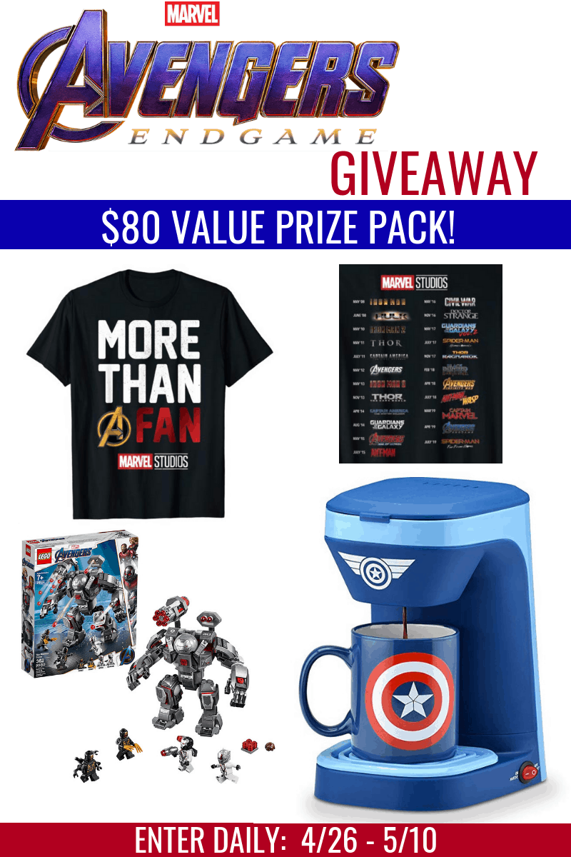 avengers endgame giveaway prize pack