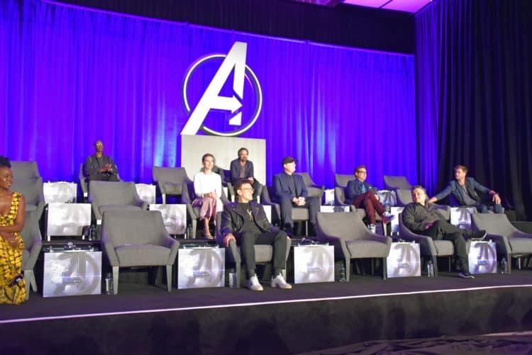 AVENGERS: ENDGAME Full Cast Interview Conference (2019) Marvel