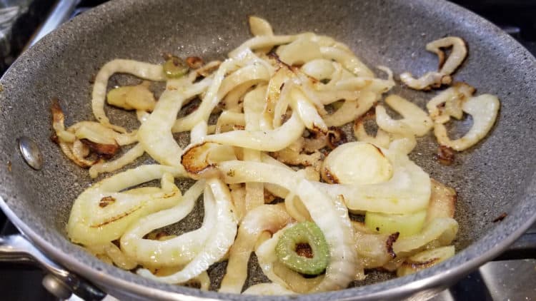 pan fried fennel