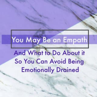 you may be an empath