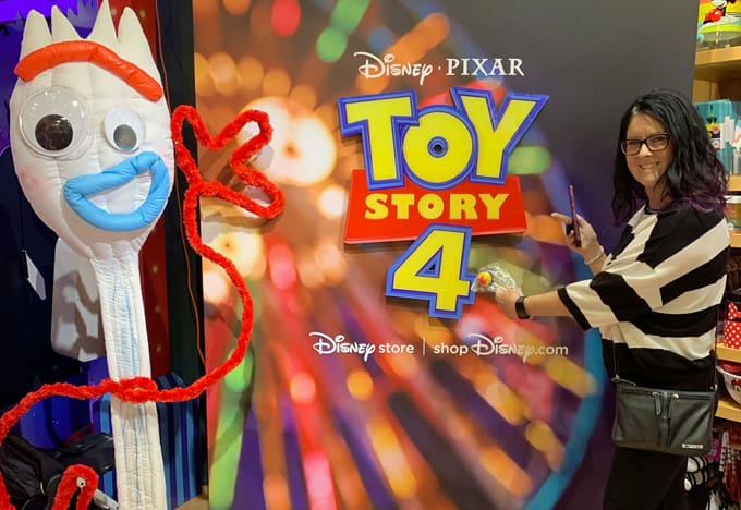 Disney Store Toy Story 4 Takeover: Meet Forky