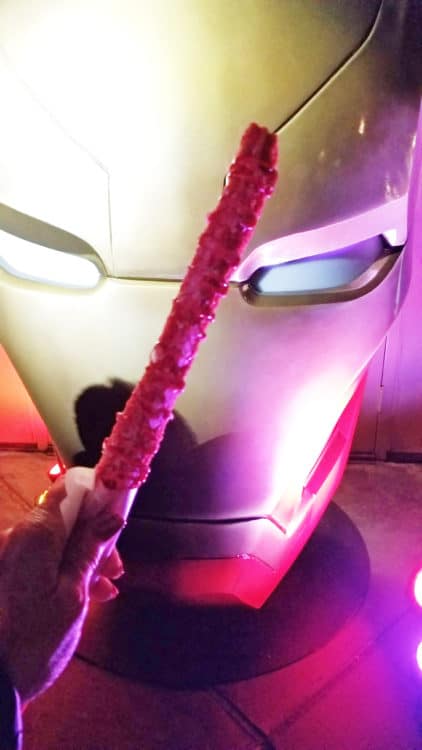 infinity stone churro at Disneyland After Dark