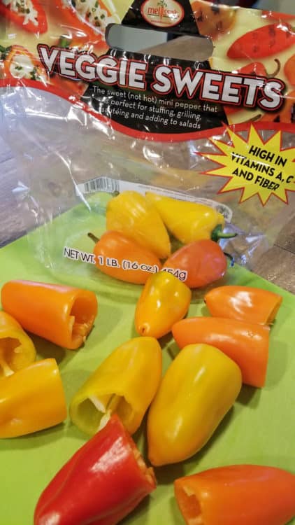mini sweet peppers from melissa's produce