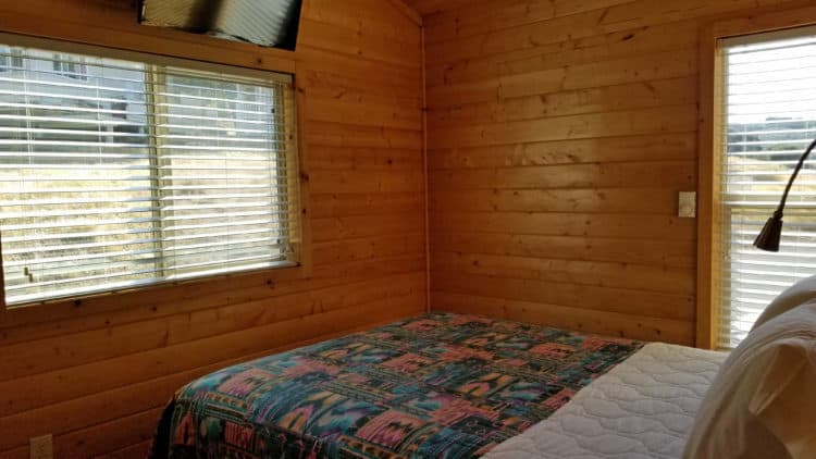 bedroom at rancho oso santa barbara rv resort