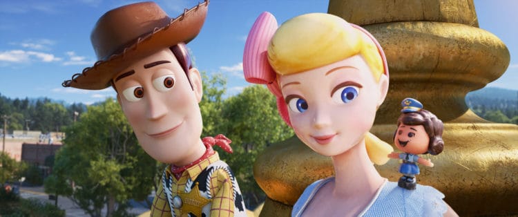 Toy Story 4 Woody and Bo Peep and Giggle