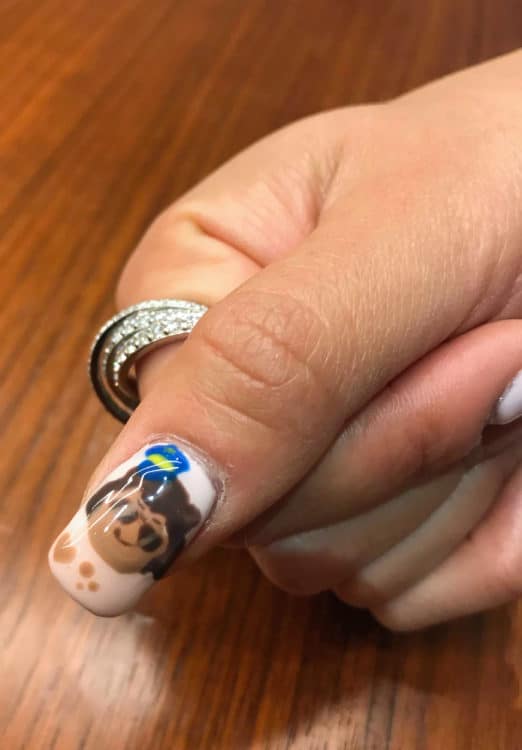 ally mack toy story 4 manicure