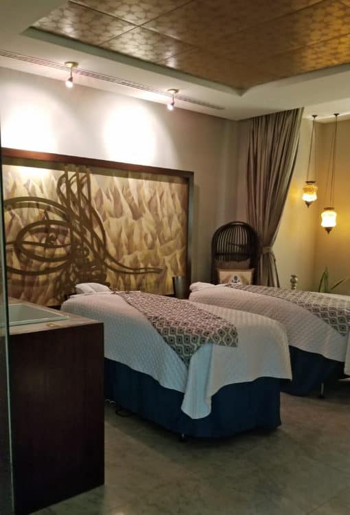 couples spa room at Marival Residences