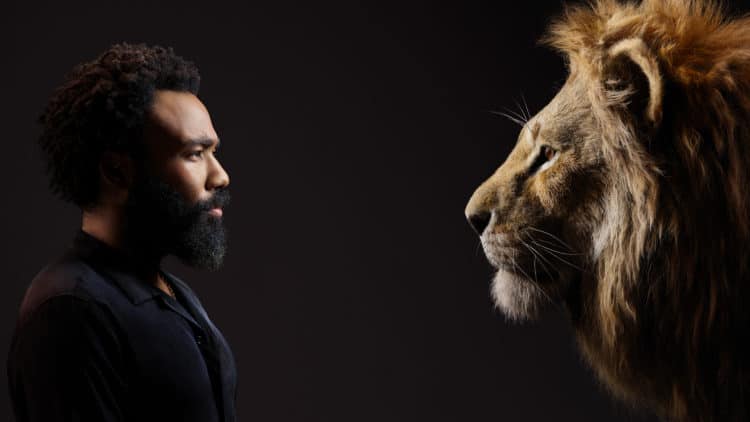 photos of Lion King cast, Donald Glover and Simba