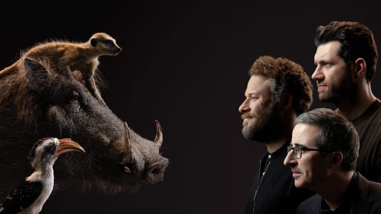 Seth Rogen and Timon