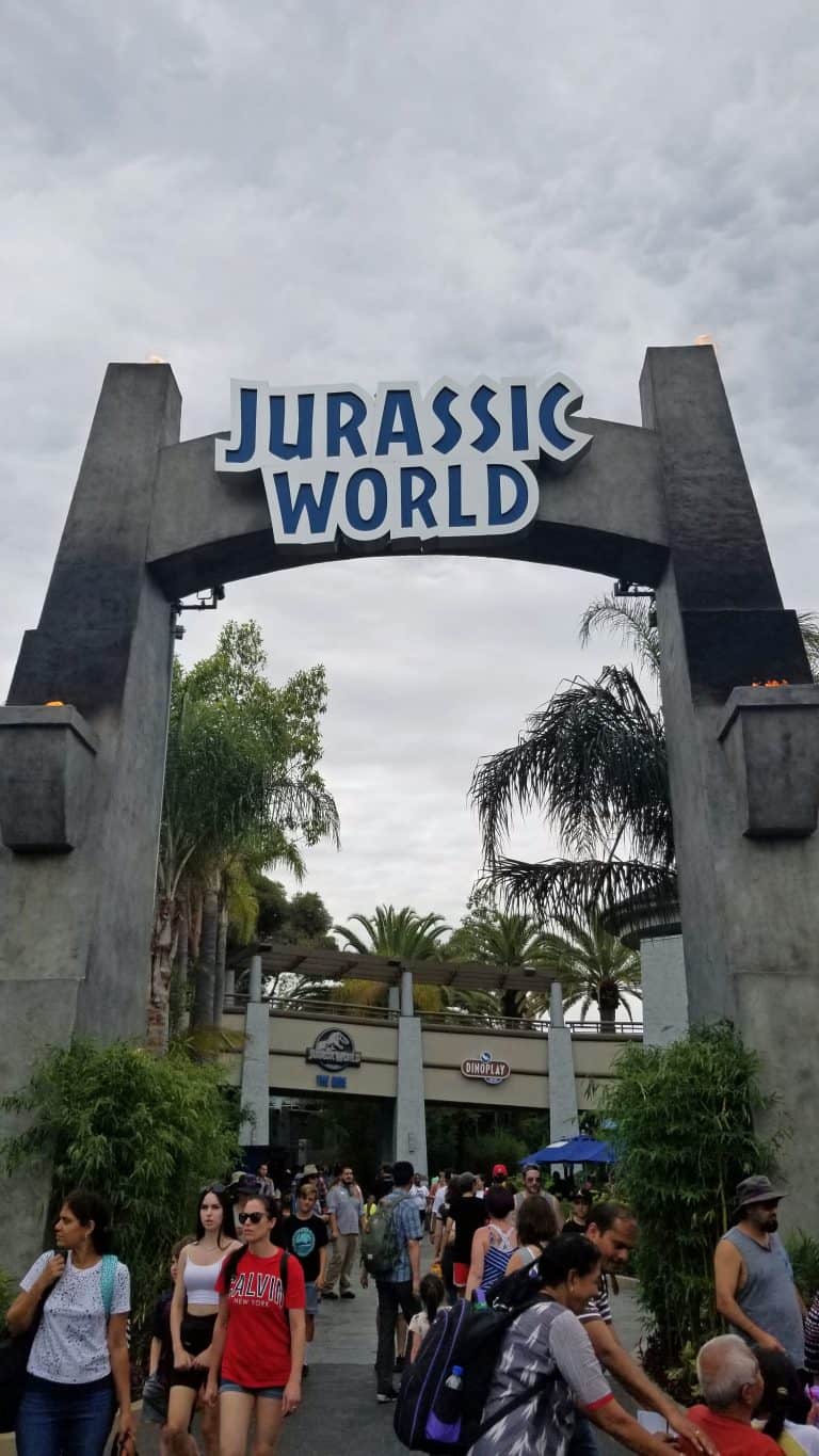 Jurassic World the Ride Open at Universal Studios Hollywood Now