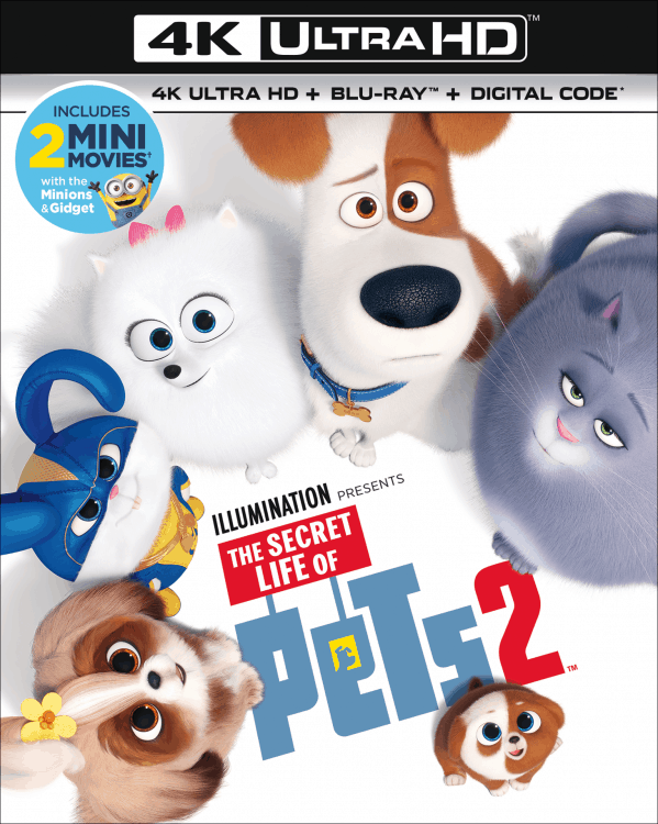 secret life of pets 2 on blu-ray