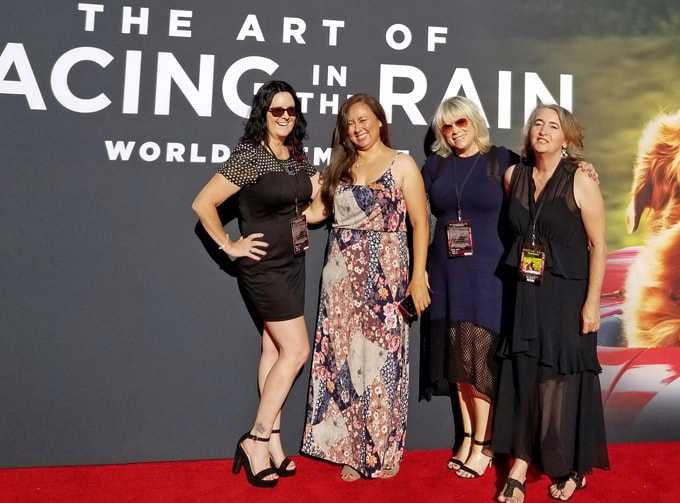The Art of Racing in the Rain Cast Interview and Premiere!