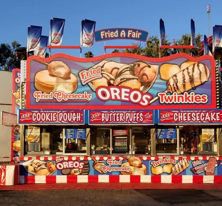 la county fair fried food