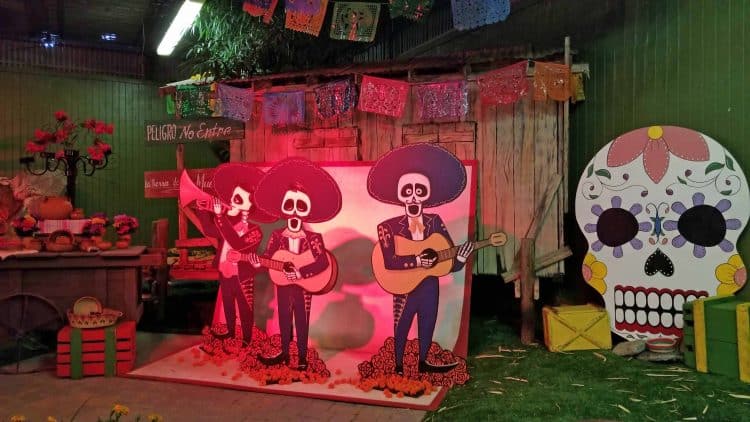 dia de los muertos diorama