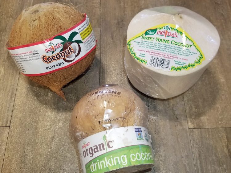 melissa's produce coconut products