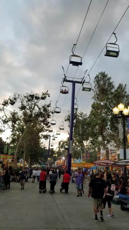 2019 la county fair midway