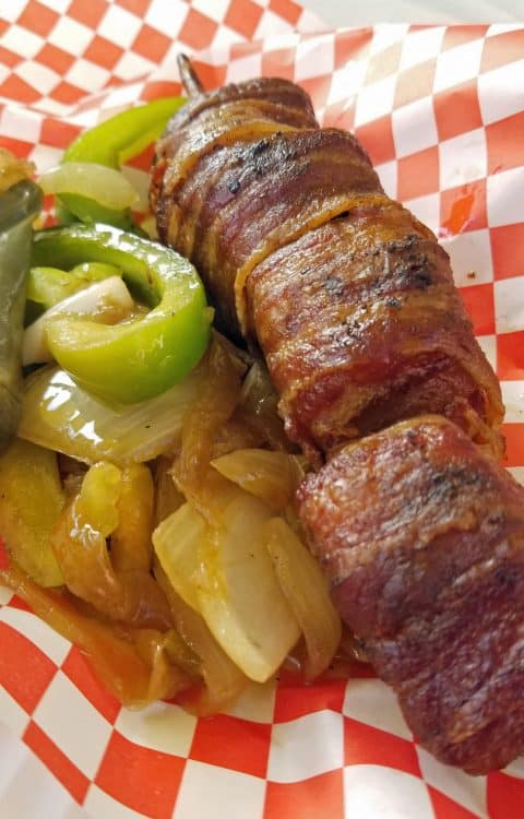 bacon wrapped pork belly