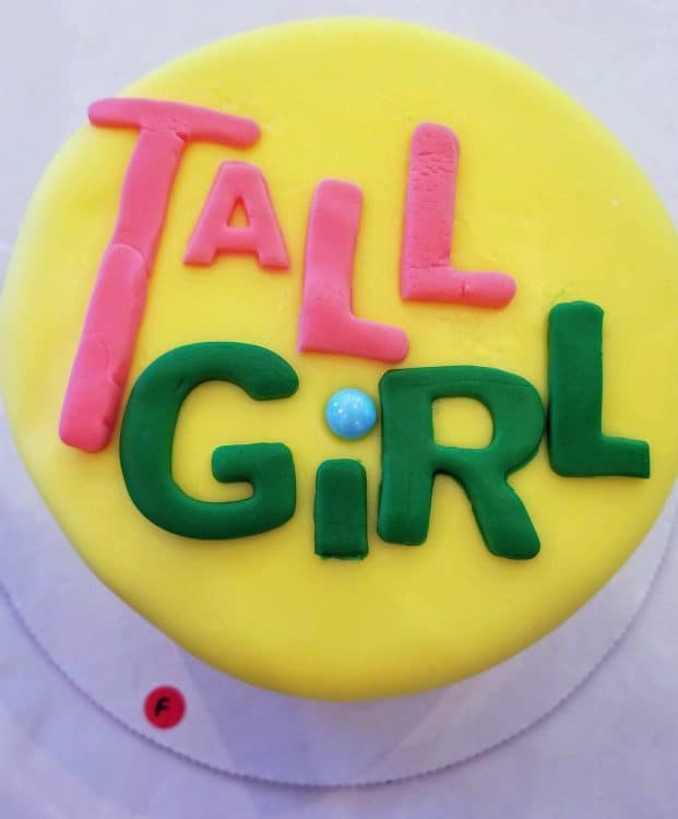 tall girl cake