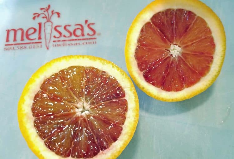 blood orange from melissa's produce