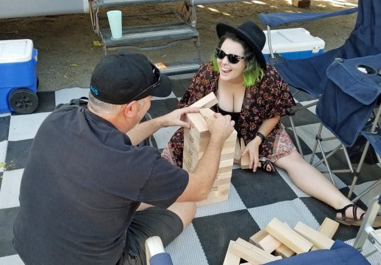 Jenga Giant outdoor family games