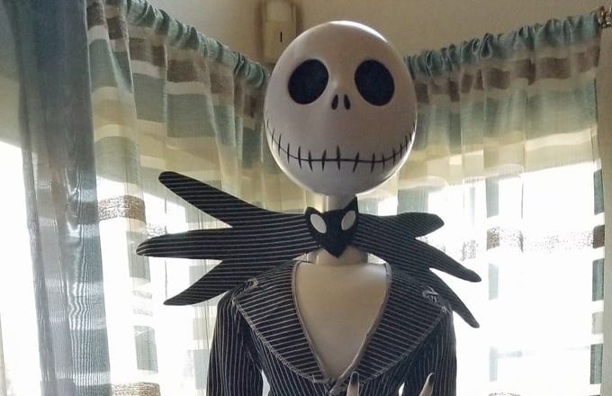 A Life Size Jack Skellington, Just In Time for Halloween
