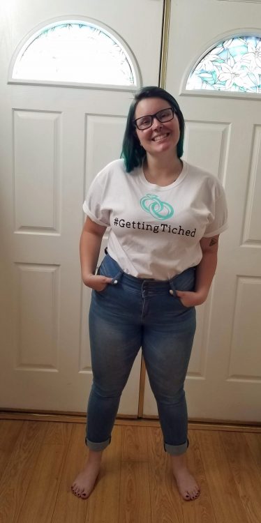 GettingTiched wedding t-shirt cricut craft