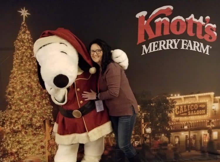 snoopy at Knott's Merry Farm