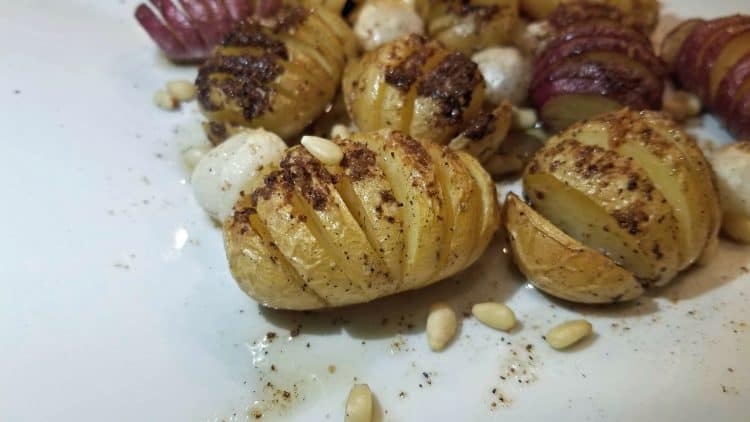 mini hasselback potato recipe
