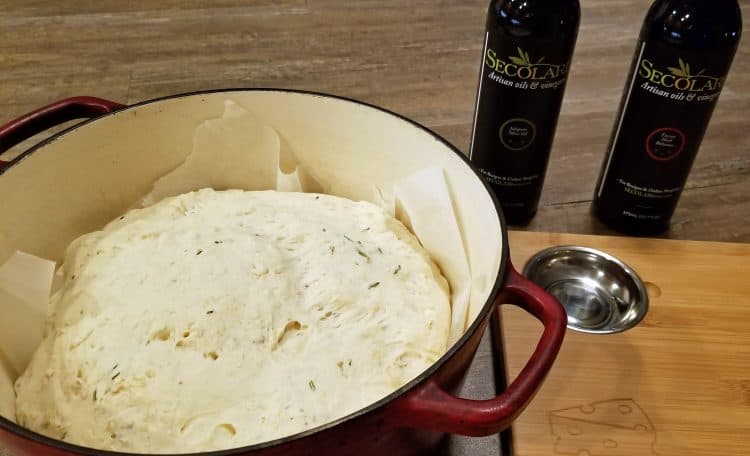 baking bread in a dutch oven