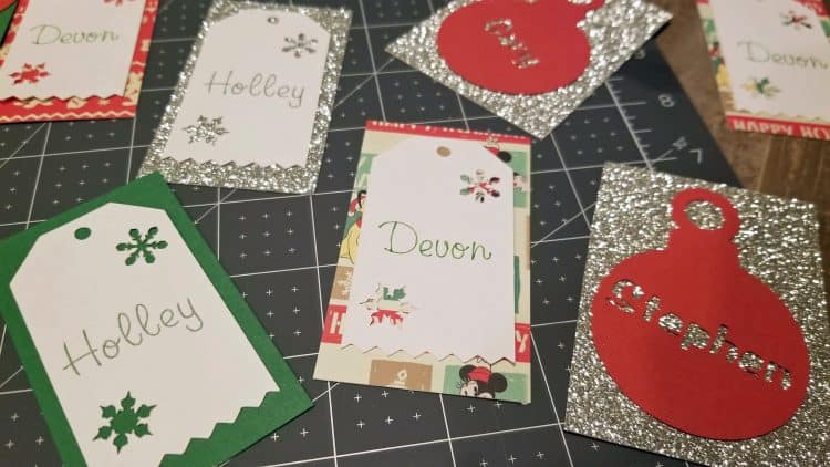 personalized Christmas gift tags