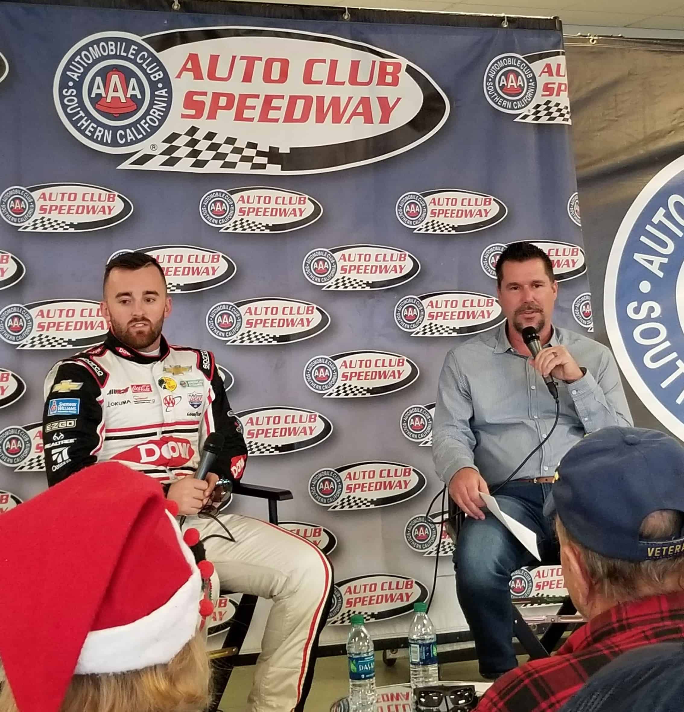 Interview with Austin Dillon at Auto Club Speedway