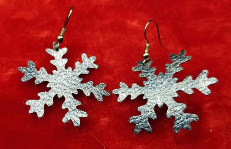 frozen inspired earrings