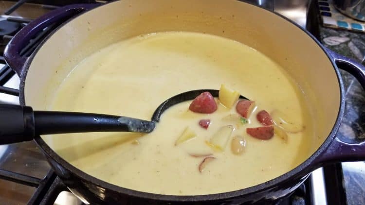 potato turmeric soup