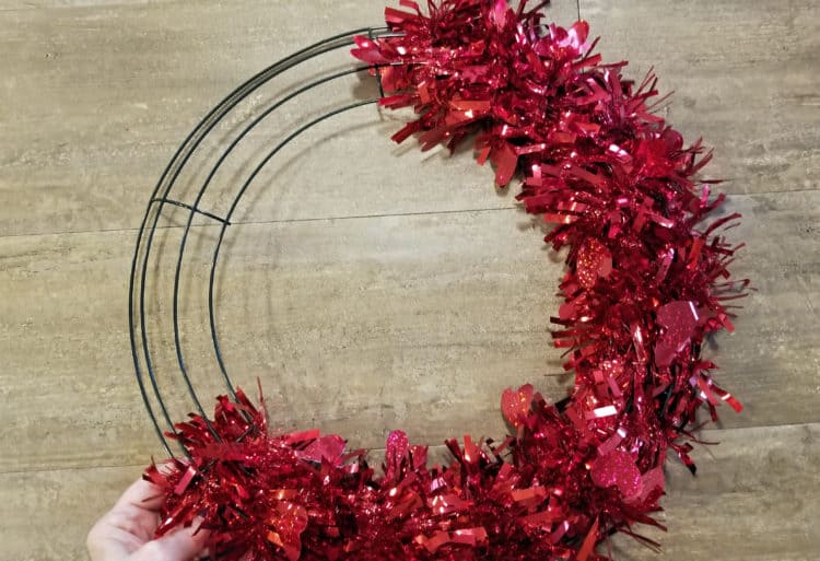 easy valentine's day wreath