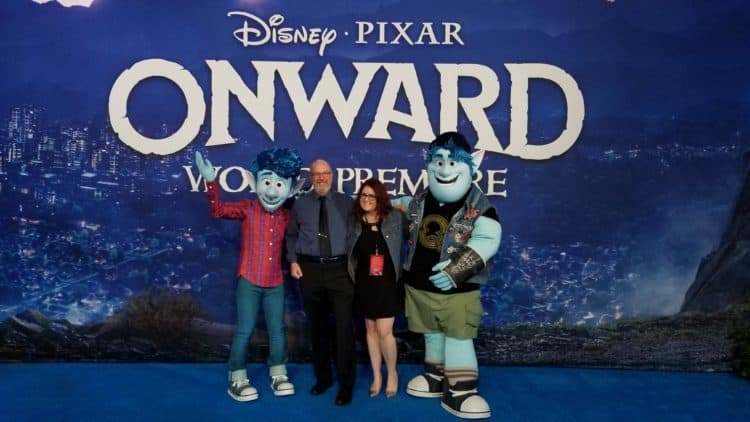 pixar onward world premiere pixar blue carpet