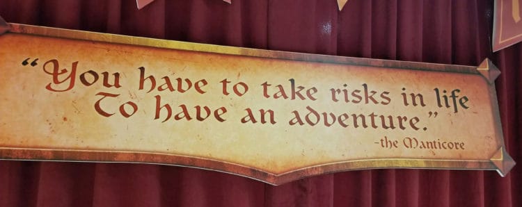 manticore's motto in pixar onward