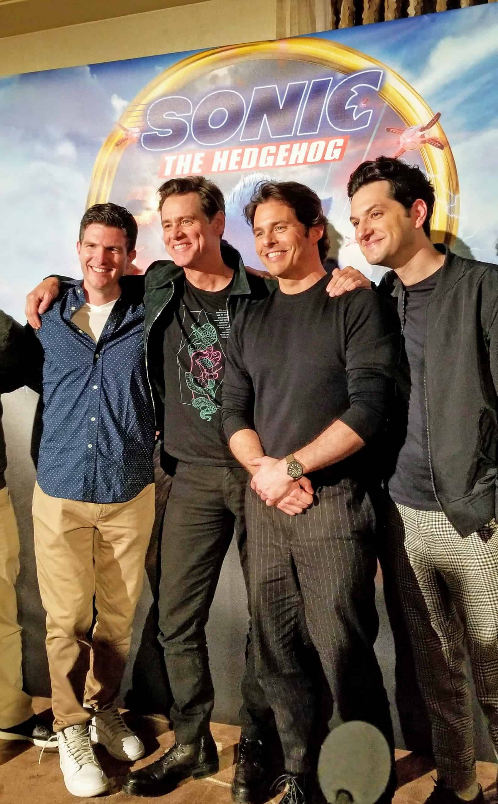 My Sonic the Hedgehog Cast Interview Fun with Jim Carrey