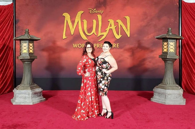 Our Night at the Red Carpet Dolby Theater Mulan Premiere