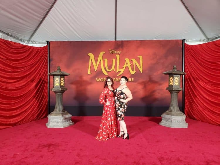 dolby theater mulan premiere