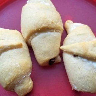 cream cheese filled croissants