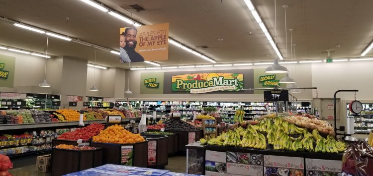 smart and final produce section