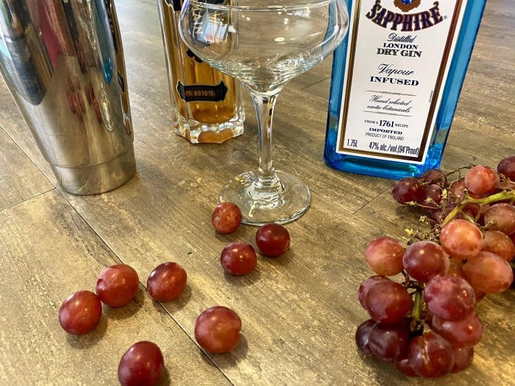 grape gin cocktail recipe