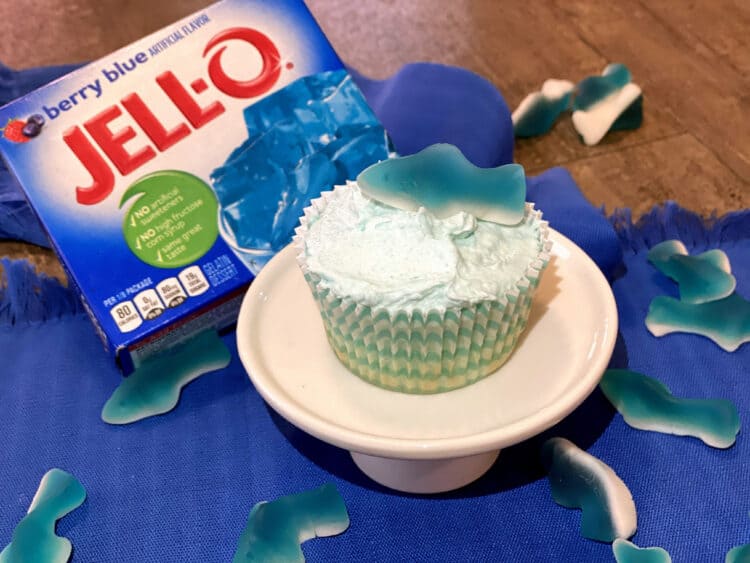 jell-o cupcake