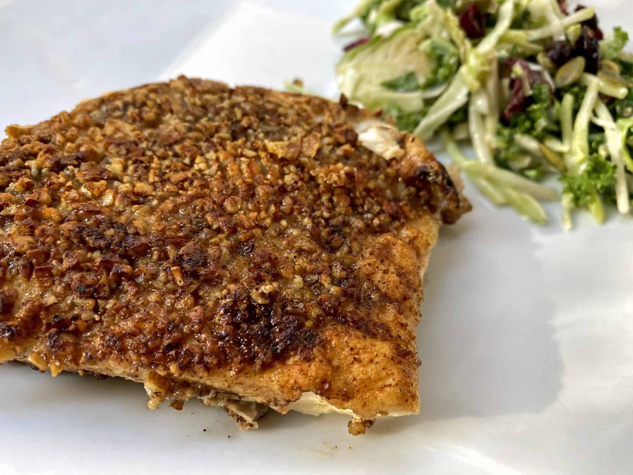 NEW Hatch Pepper Pecan Crusted Halibut Recipe: Quick and Easy Dinner