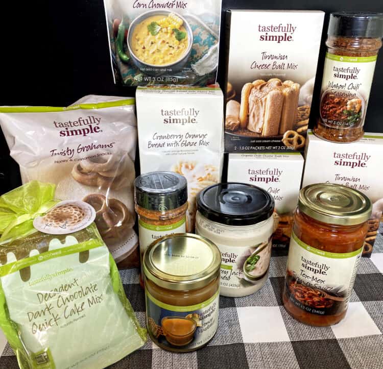 tastefully simple giveaway